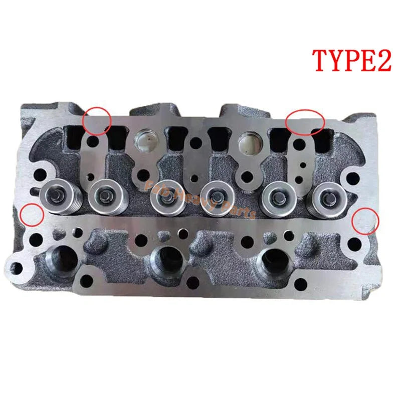 Complete Cylinder Head for Kubota D722 Engine