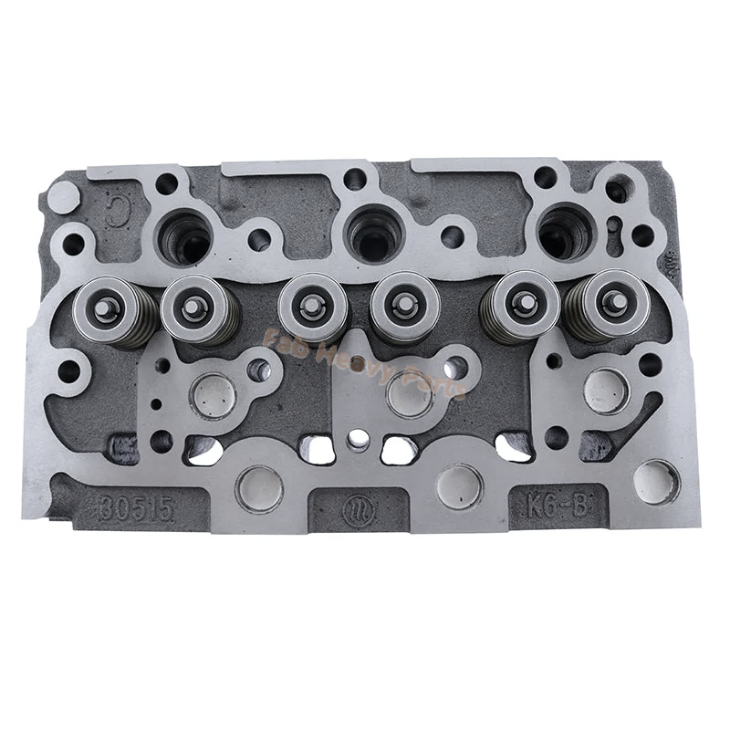 Complete Cylinder Head With Valves for Kubota D1402 Engine