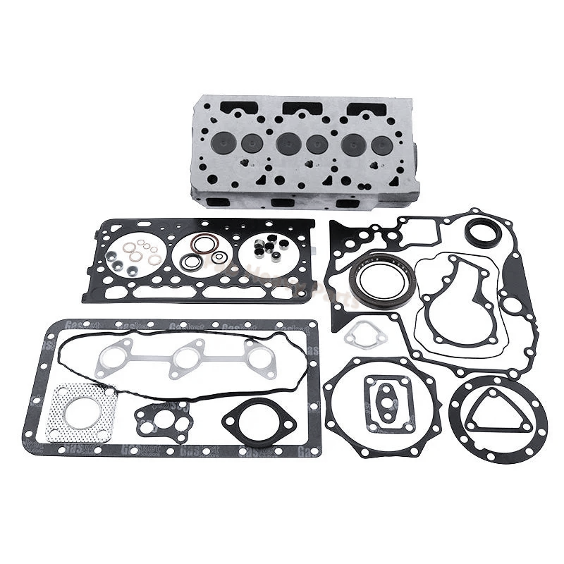 D902 Complete Cylinder Head with Gasket Kit for Kubota Engine Fits Bobcat MT55 Compact Track Loader