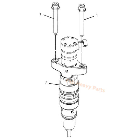 Fuel Injector 387-9436 3879436 Angkop para sa Caterpillar CAT Engine C9, Remanufactured