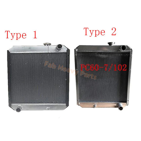 Hydraulic Radiator Core Assembly 201-03-72112 Fits for Komatsu Engine 4D95 4D102 Excavator PC60-7 PC70-7