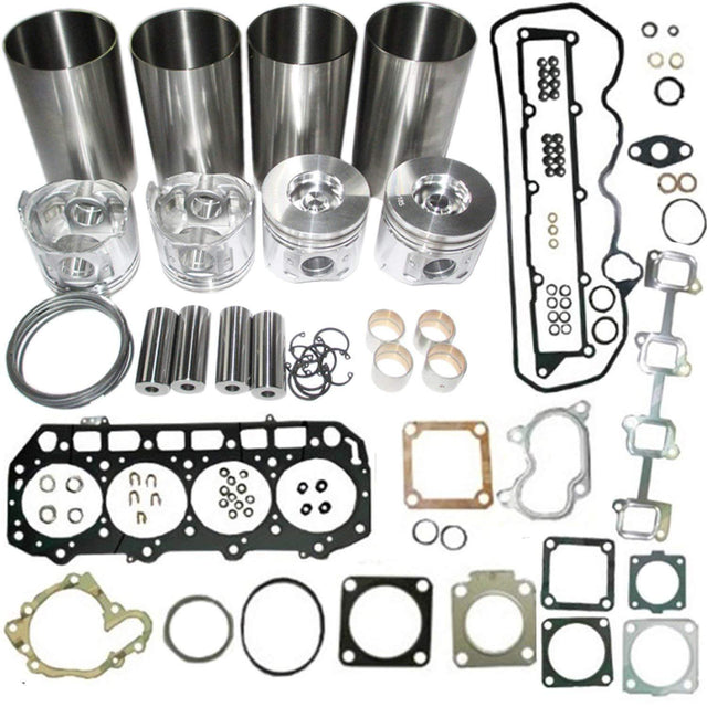 Compatible avec Yanmar 4TNV98T Compatible avec la chargeuse compacte sur chenilles Komatsu S4D98E CK30-1 CK35-1 Kit de reconstruction de révision