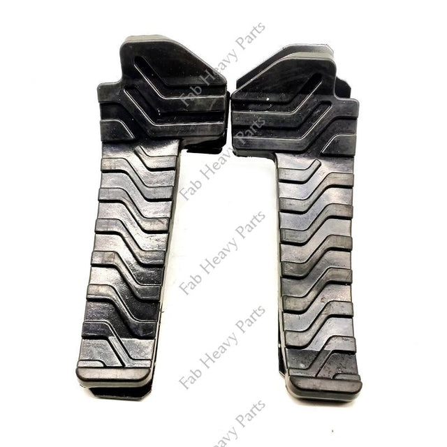 New Fits for Caterpillar Excavator Pedal Rubber and Iron Pad Aftermarket