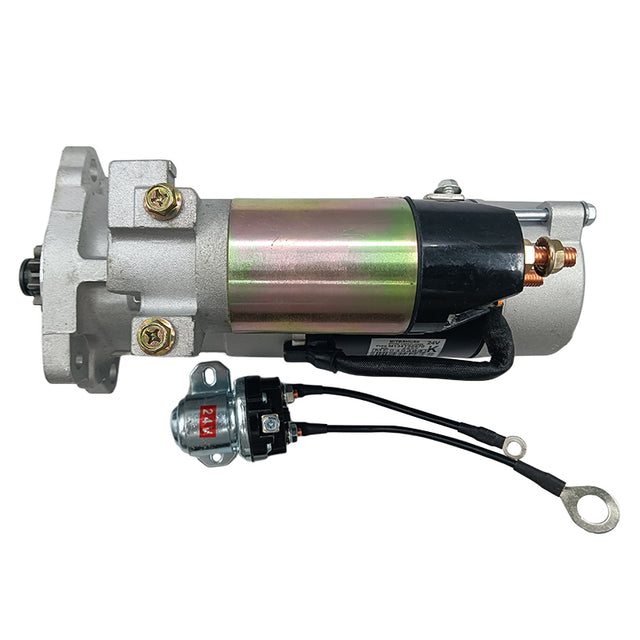 Starter Motor 18246 32866-00202 3286600202 for Mitsubishi Engine Fits for Caterpillar CAT Excavator 320C