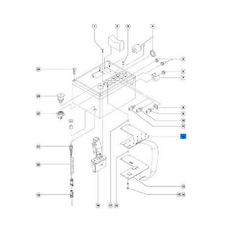 Switch Board Assembly 51856GT for Genie Scissor Lift GS-2668 RT GS-3390 GS-4390 GS-5390 GS-3384