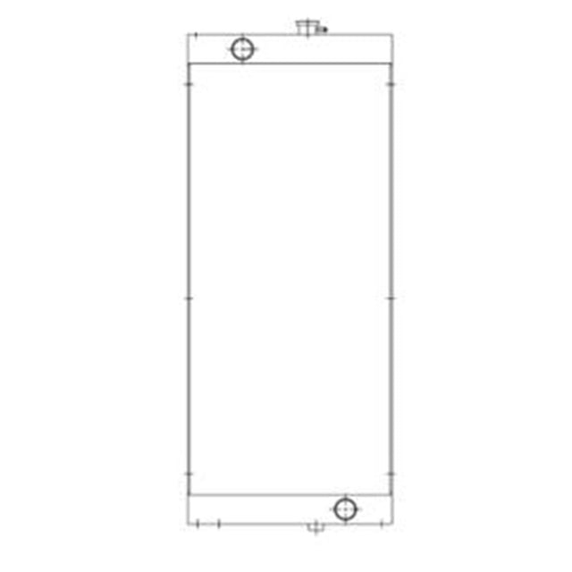 Vannkjøler 30/927238 for JCB JS360 hjulgraver