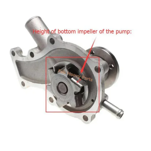 Water Pump 1E051-73030 1E496-73030 for Kubota D662 Z482 Z602 Engine ZD1011 ZD1021 ZD221 ZD321 ZD323 ZD18 Zero Turn Mower