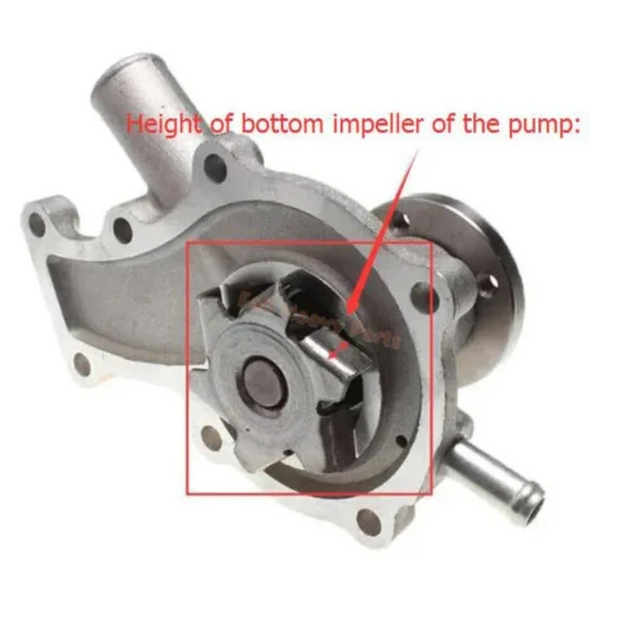 Water Pump 25-15366-00 for Kubota D722 Engine Thermo King Carrier PC6011 PC6012 PC6013 Truck