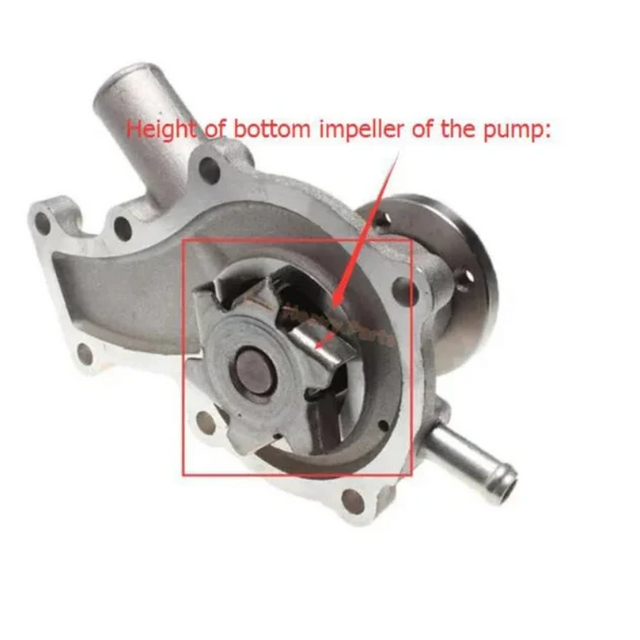 Water Pump 25-34330-00SV 253433000 for Kubota D662 D722 D902 Engine Carrier PC5000 PC6000