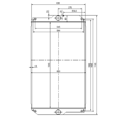 Hydraulisk radiator 2368990 236-8990 2565309 256-5309 Passer til Caterpillar CAT 966H 972H 980C