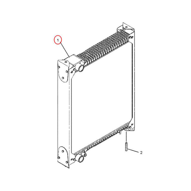 Radiateur hydraulique 238-6658 2386658, adapté au moteur Caterpillar CAT 3056E C6.6, chargeur 924G 924H 928G 928HZ 930G