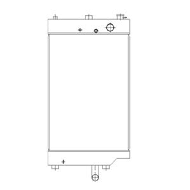 Hydraulic Radiator 2305006 230-5006 Fits for Caterpillar CAT 3126B C7 C9