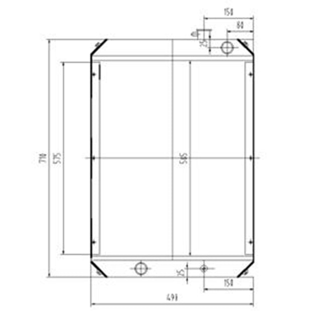 Hydraulic Radiator 11M8-42010 11M8-42011 11M8-43200 11M8-43201 11M8-42020 11M8-43110 11M8-43100 11M8-43101 for Hyundai Excavator R55-7 R55W-7