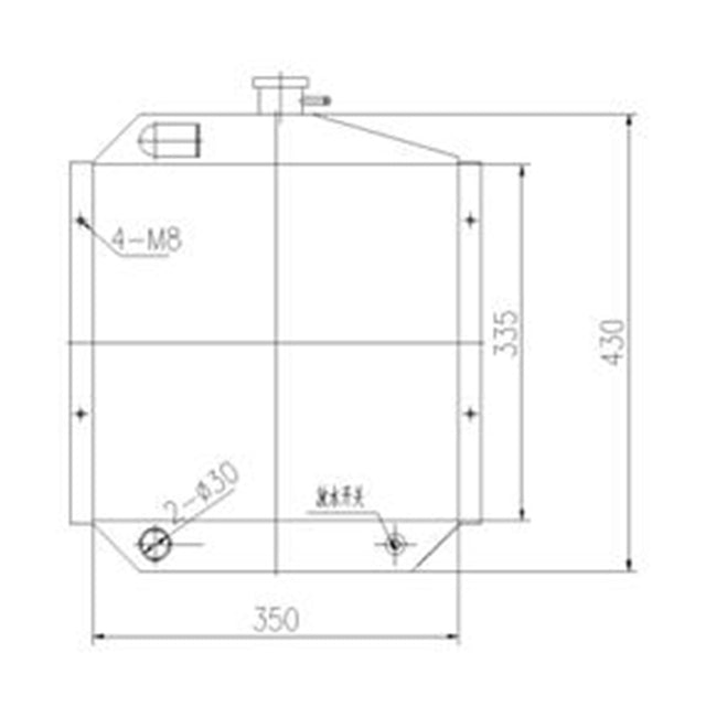 Radiateur hydraulique 1514711 151-4711 1432266 143-2266, convient pour Mini pelle hydraulique Caterpillar CAT E301.5 E301.6 E301.8, moteur 3003