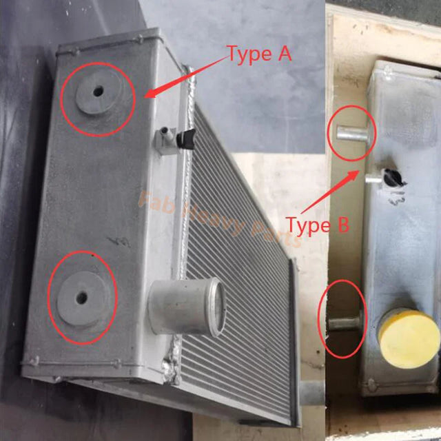 Hydraulic Radiator 418-03-48102 Angkop para sa Komatsu WA200-6 WA200PZ-6 WA250-6 WA250PZ-6 Wheel Loader